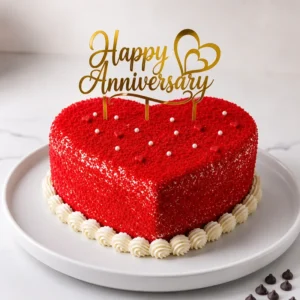 Cake Delivery in Patna 61 Red Velvet Cake for Anniversary