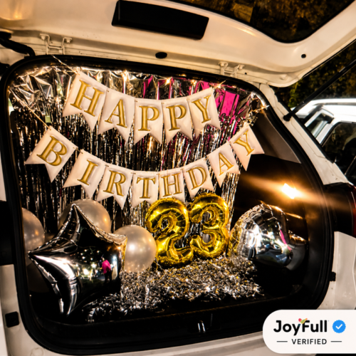 Birthday Car Boot Decor