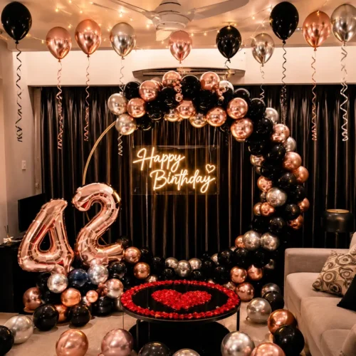 balloon decoration Birthday Ring Decor