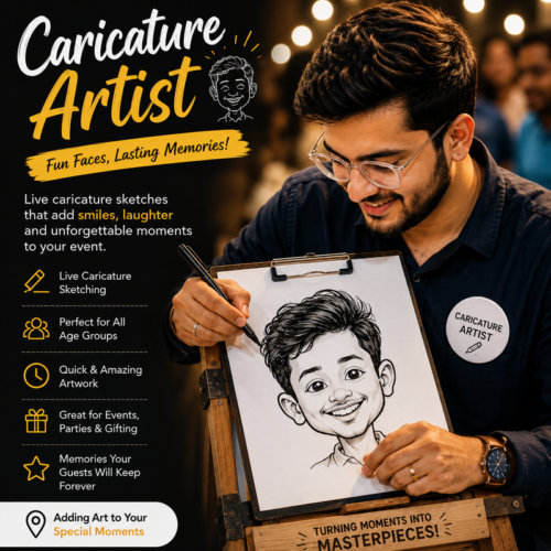 balloon decoration Caricature Artists