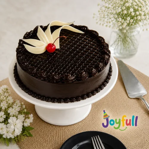 Chocolate Truffle Cake Surprise