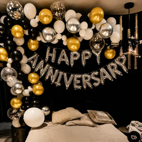 balloon decoration Classy Anniversary Decor