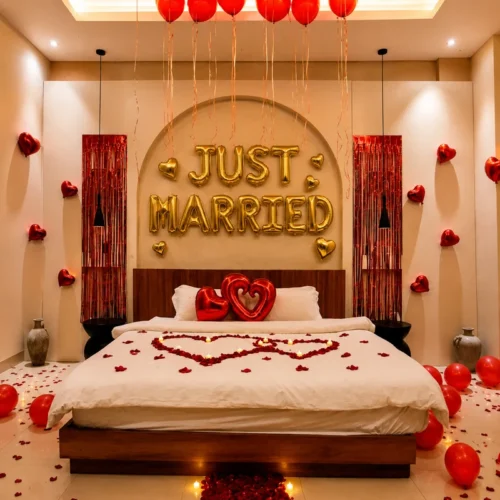 Just Married Decor Home