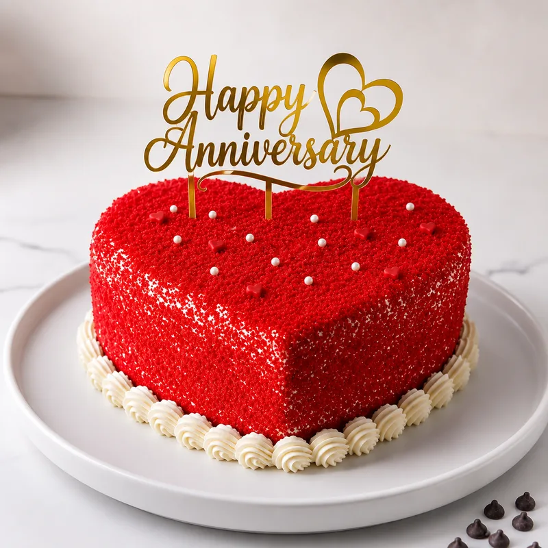 Red Velvet Cake for Anniversary 7 Red Velvet Cake for Anniversary