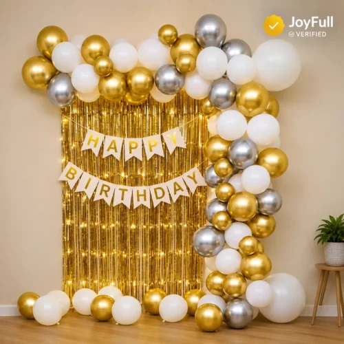 balloon decoration Rose Gold Birthday Decoration
