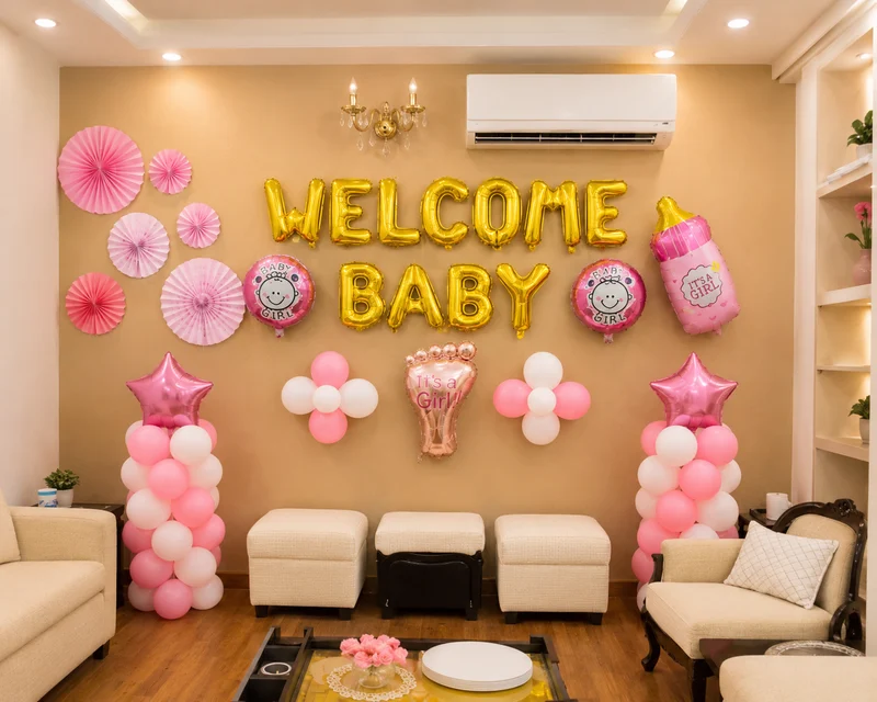 Welcome Baby Decoration