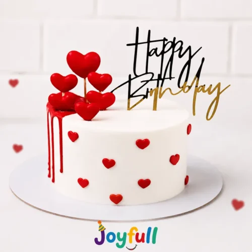 Surprise Vanilla Cake 9 balloon decoration Surprise Vanilla Cake