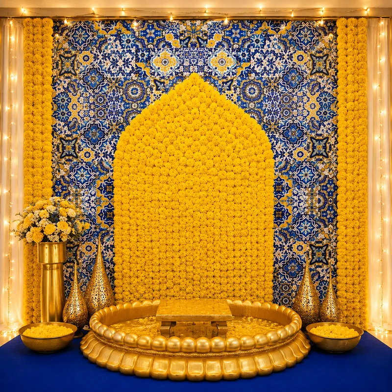 Theme Haldi Decor in Patna