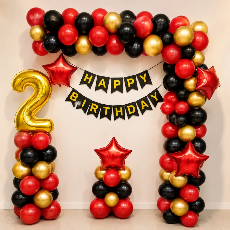 Cars Theme Birthday Decoration 6 balloon decoration Cars Theme Birthday Decoration