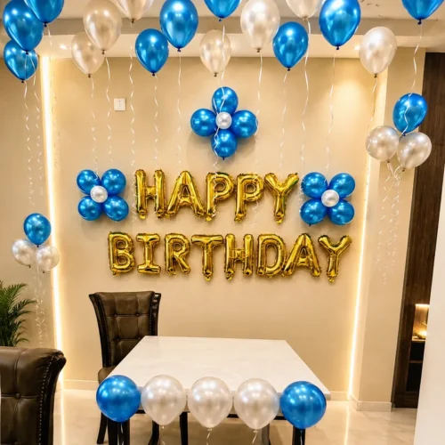 balloon decoration Classic Happy Birthday Decor