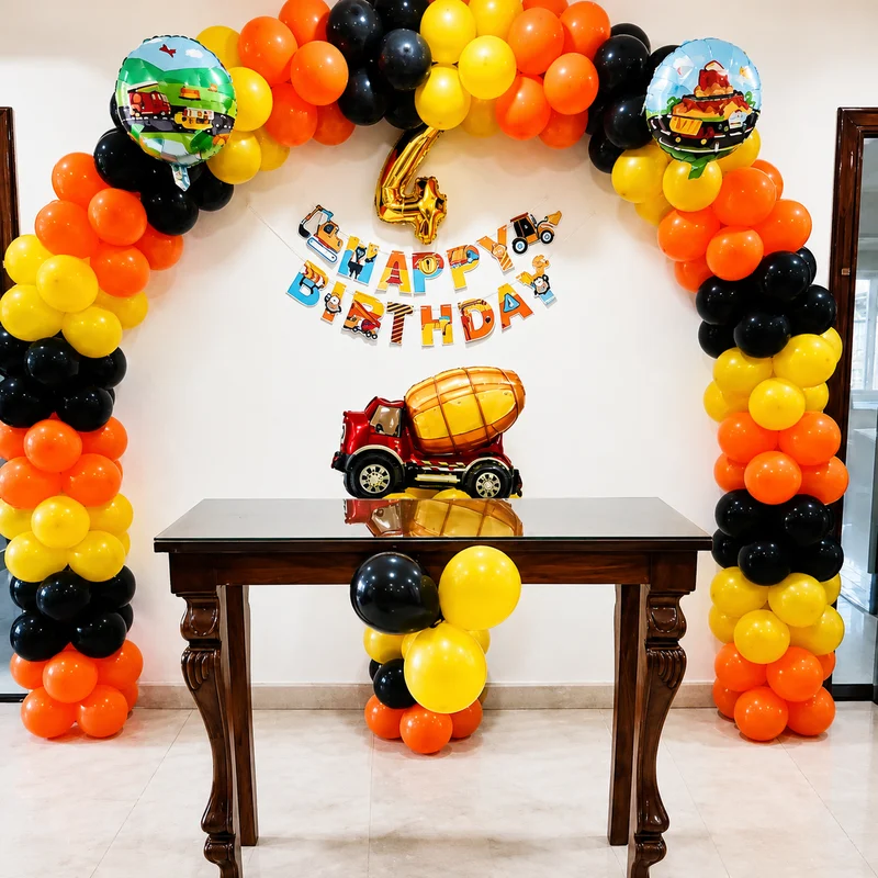 balloon decoration Constitution theme Birthday arch