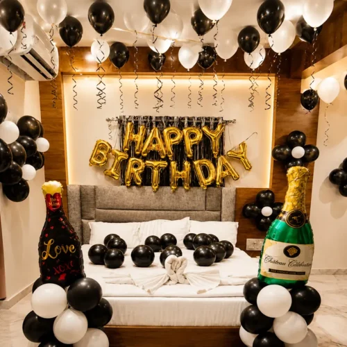balloon decoration Couple Surprise Birthday Decor
