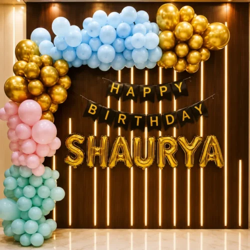 balloon decoration Elegant Pastel Party Decor
