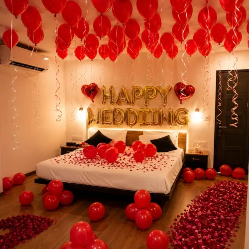 balloon decoration Happy wedding Room Decoration
