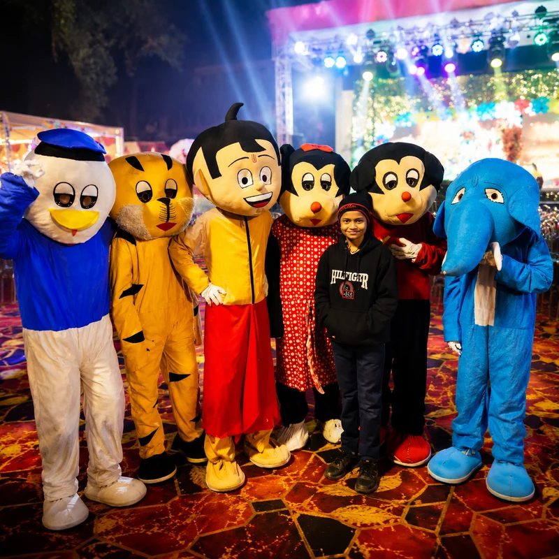 Mascots - Cartoon Character 6 balloon decoration Mascots Cartoon Character