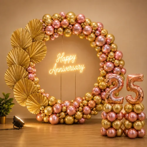 balloon decoration Premium Anniversary Decoration