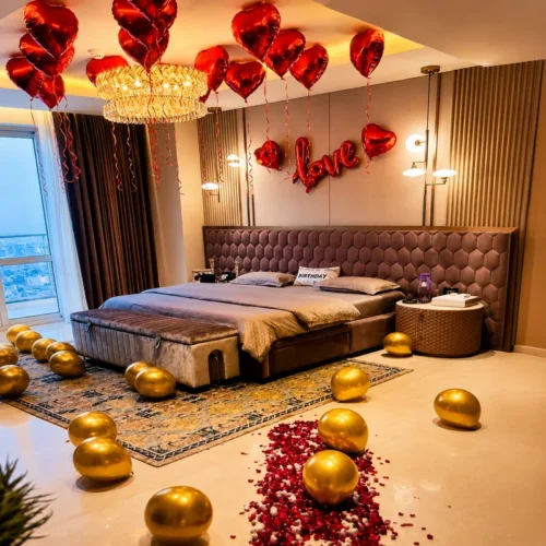 balloon decoration Premium Love Proposal Setup