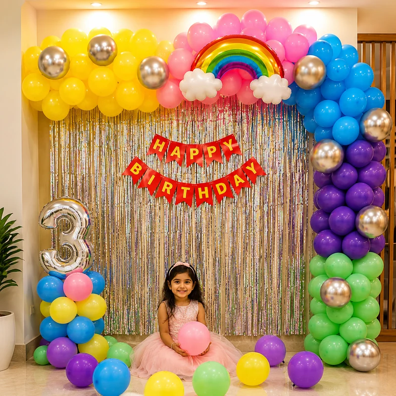 balloon decoration Pastel Balloon Decoration