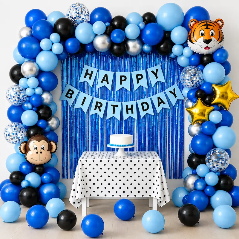 balloon decoration Jungle Safari Decor