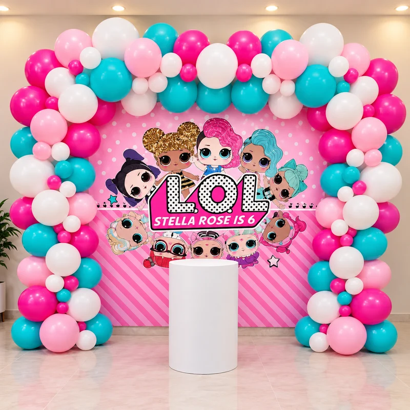 balloon decoration Sprinke Birthday Theme